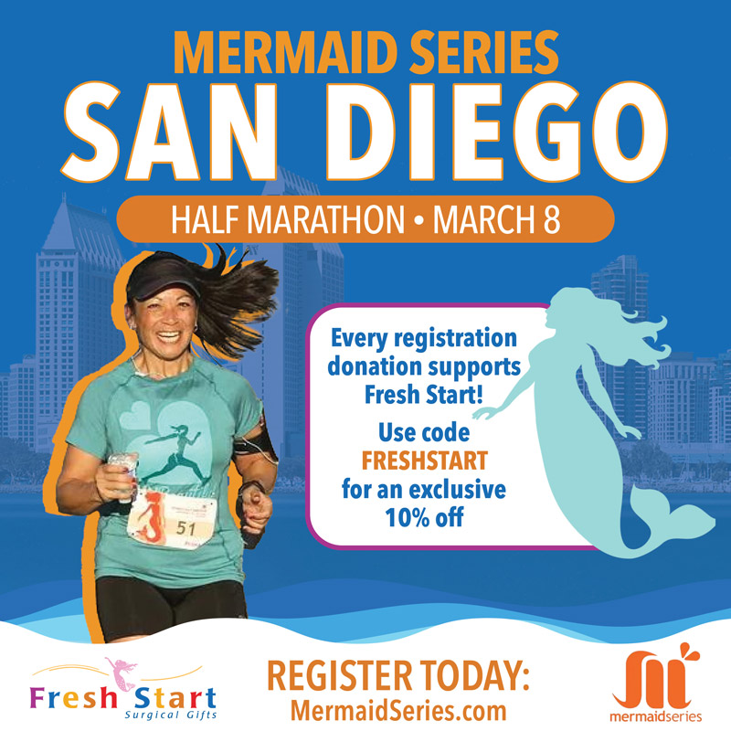 Mermaid Series San Diego Half Marathon March 8